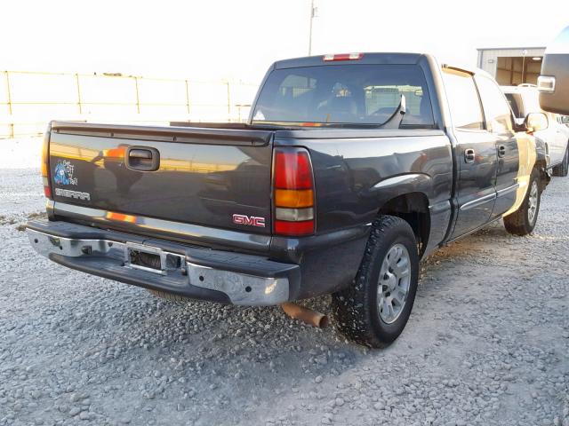 2GTEC13T051216421 - 2005 GMC NEW SIERRA BLACK photo 4