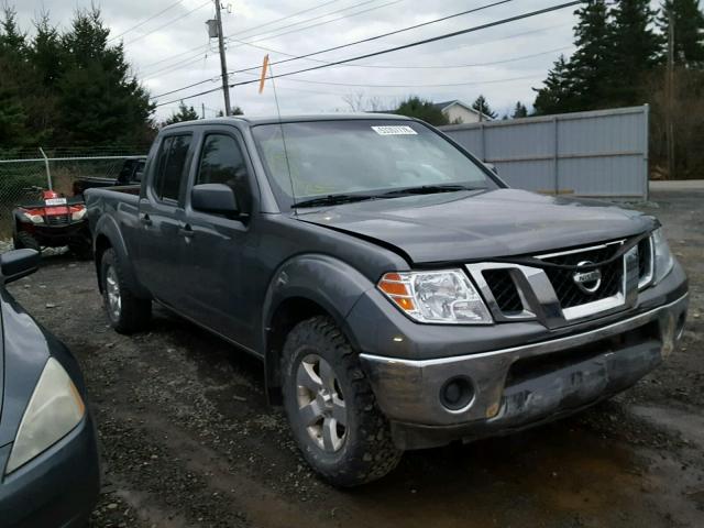 1N6AD09W39C405181 - 2009 NISSAN FRONTIER C GRAY photo 1