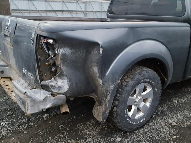 1N6AD09W39C405181 - 2009 NISSAN FRONTIER C GRAY photo 9