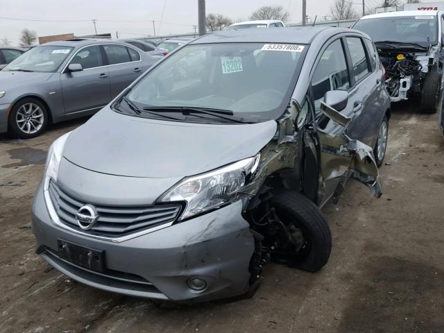 3N1CE2CP6FL398655 - 2015 NISSAN VERSA NOTE GRAY photo 2