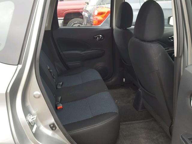 3N1CE2CP6FL398655 - 2015 NISSAN VERSA NOTE GRAY photo 6