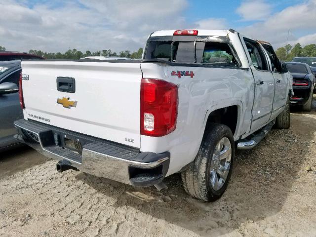 3GCUKSEC8HG244352 - 2017 CHEVROLET SILVERADO WHITE photo 4