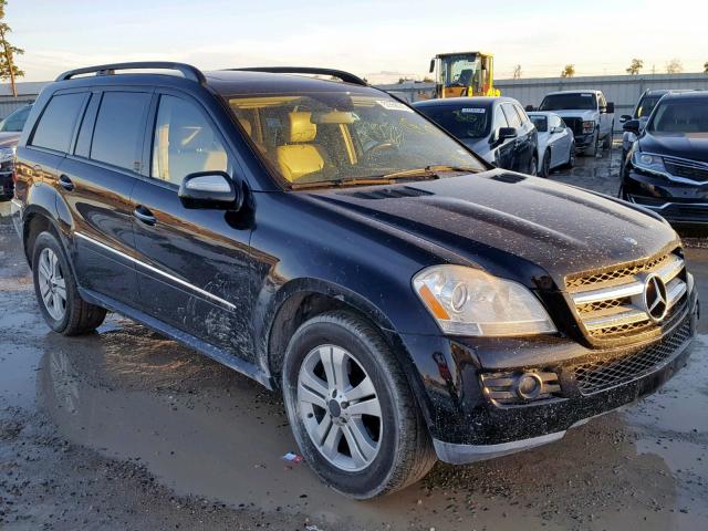 4JGBF71E99A476244 - 2009 MERCEDES-BENZ GL 450 4MA BLACK photo 1