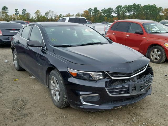 1G1ZB5ST3GF270703 - 2016 CHEVROLET MALIBU LS შავი ფოტო 1