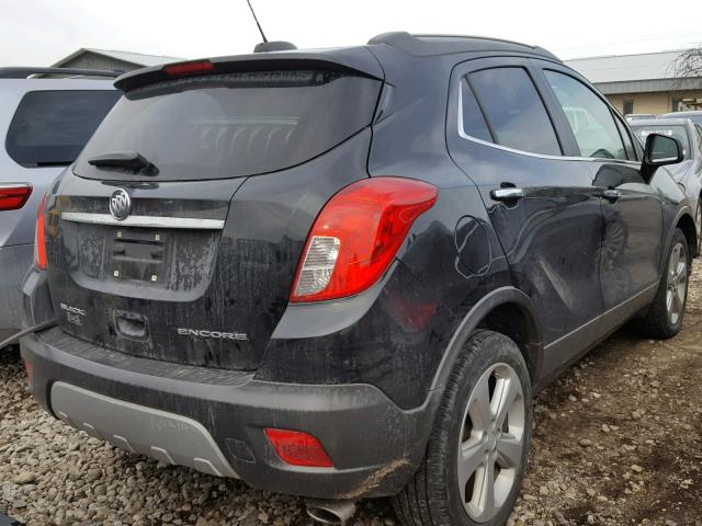 KL4CJASB2FB264987 - 2015 BUICK ENCORE BLACK photo 4