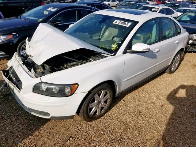 YV1MS382672299411 - 2007 VOLVO S40 2.4I WHITE photo 2