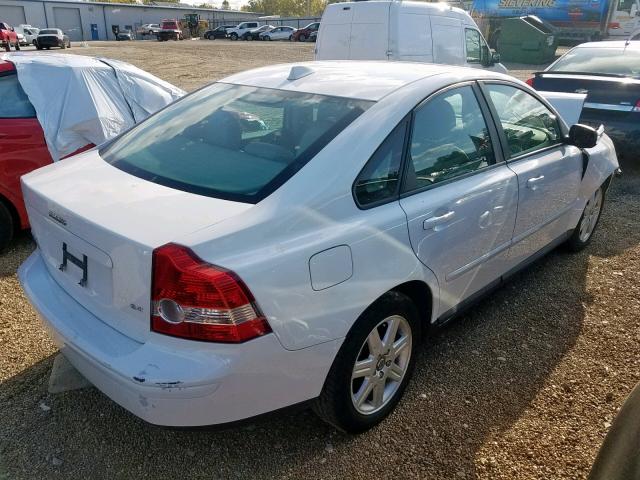 YV1MS382672299411 - 2007 VOLVO S40 2.4I WHITE photo 4