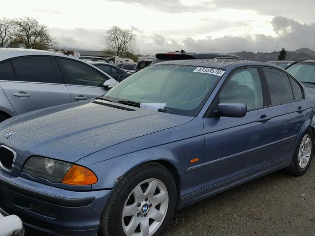 WBAAM3339XFP55572 - 1999 BMW 323I AUTOM BLUE photo 2