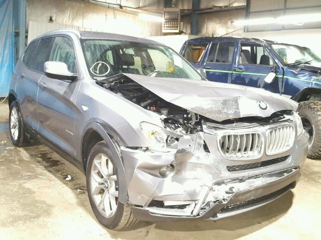 5UXWX7C5XDL983195 - 2013 BMW X3 XDRIVE3 GRAY photo 1