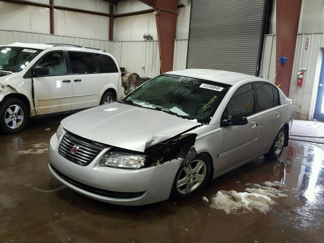 1G8AJ58F97Z148283 - 2007 SATURN ION LEVEL SILVER photo 2