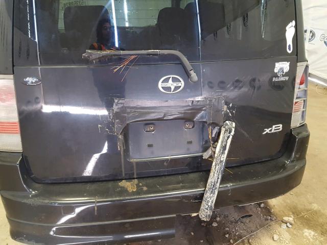 JTLKT324164109090 - 2006 TOYOTA SCION XB Qara foto 9