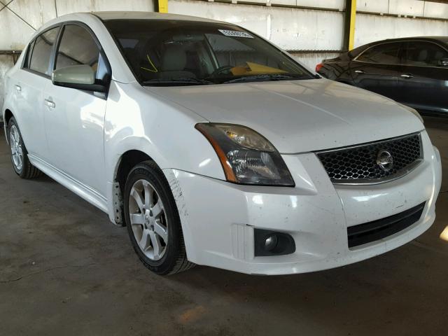 3N1AB6AP5CL690819 - 2012 NISSAN SENTRA 2.0 WHITE photo 1