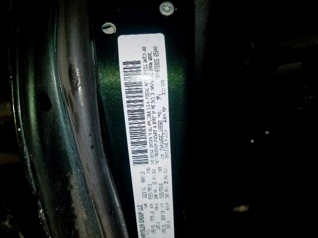 1C4AJWAG6CL109369 - 2012 JEEP WRANGLER S GREEN photo 10