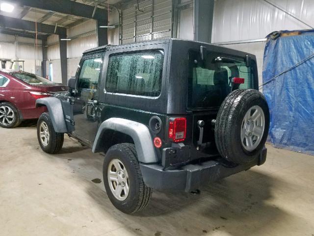 1C4AJWAG6CL109369 - 2012 JEEP WRANGLER S GREEN photo 3