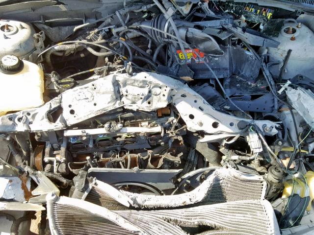 1FAFP34N06W210381 - 2006 FORD FOCUS ZX4 SILVER photo 7