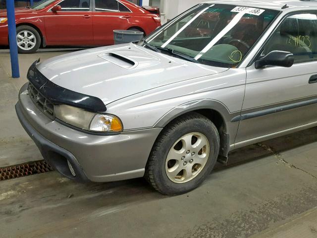 4S3BG6856X7647284 - 1999 SUBARU LEGACY OUT GRAY photo 10