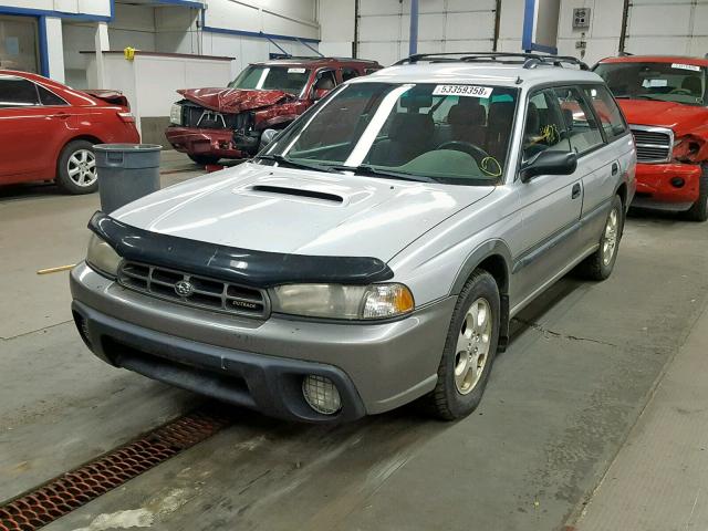 4S3BG6856X7647284 - 1999 SUBARU LEGACY OUT GRAY photo 2