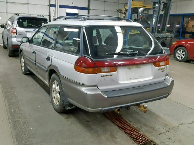 4S3BG6856X7647284 - 1999 SUBARU LEGACY OUT GRAY photo 3