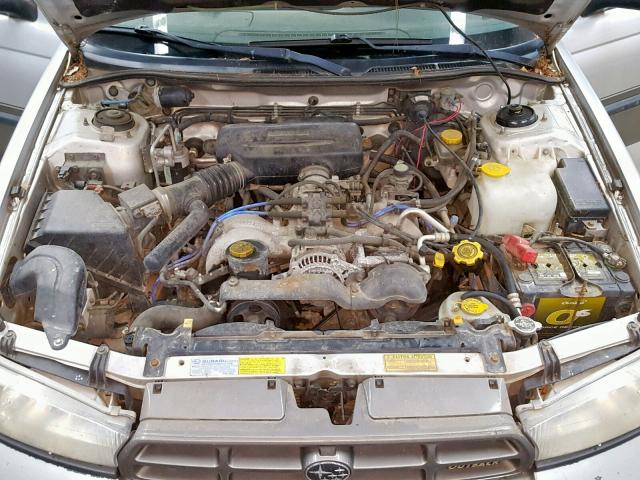 4S3BG6856X7647284 - 1999 SUBARU LEGACY OUT GRAY photo 7