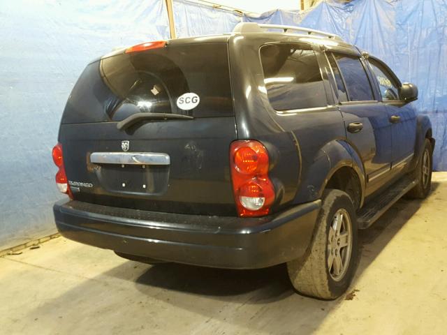 1D4HB58N66F181009 - 2006 DODGE DURANGO LI BLACK photo 4