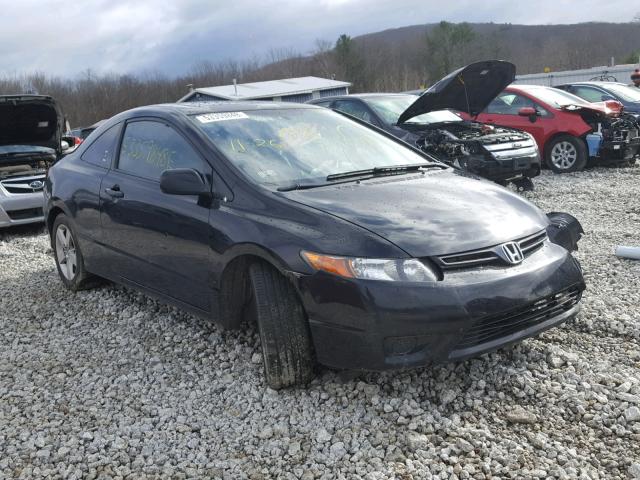 2HGFG11988H536146 - 2008 HONDA CIVIC EXL BLACK photo 1