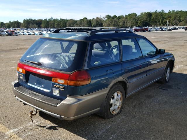 4S3BG4850T6981363 - 1996 SUBARU LEGACY OUT GREEN photo 4