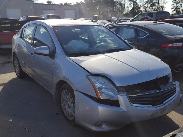 3N1AB6AP3CL662534 - 2012 NISSAN SENTRA 2.0 SILVER photo 1