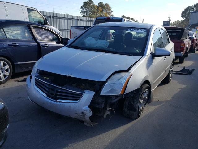 3N1AB6AP3CL662534 - 2012 NISSAN SENTRA 2.0 SILVER photo 2