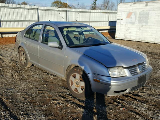 3VWSB69M41M090700 - 2001 VOLKSWAGEN JETTA GLS SILVER photo 1