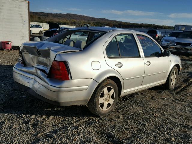 3VWSB69M41M090700 - 2001 VOLKSWAGEN JETTA GLS SILVER photo 4