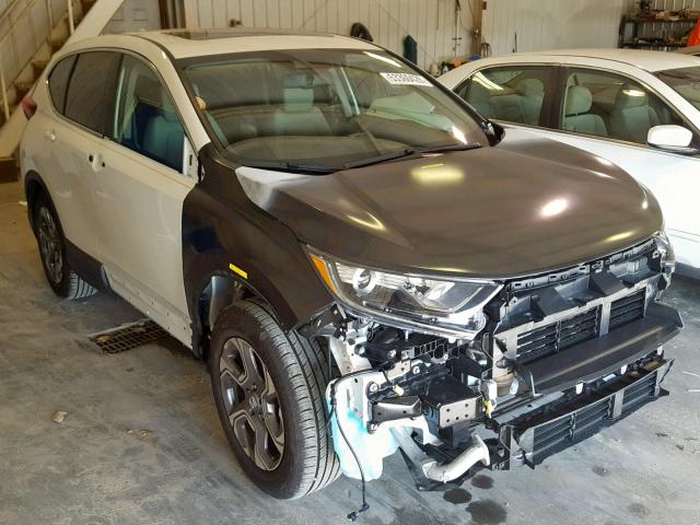 5J6RW1H86JL008197 - 2018 HONDA CR-V EXL WHITE photo 1