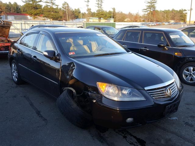 JH4KB16627C004885 - 2007 ACURA RL BLACK photo 1