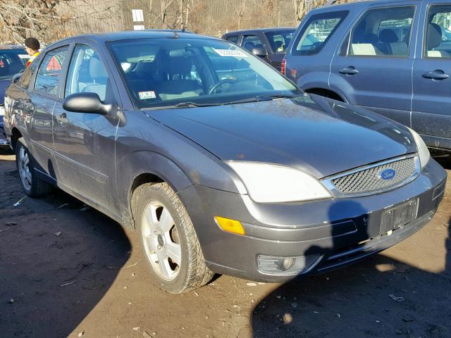 1FAHP34N37W162658 - 2007 FORD FOCUS ZX4 GRAY photo 1