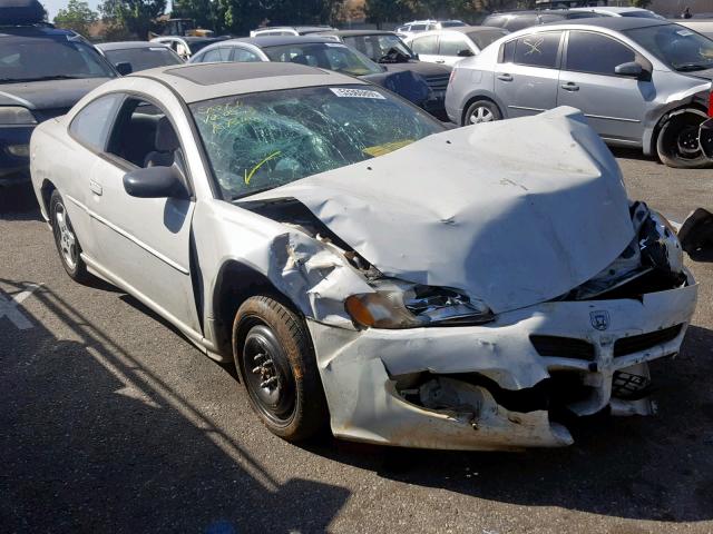 4B3AG42G82E151840 - 2002 DODGE STRATUS SE SILVER photo 1