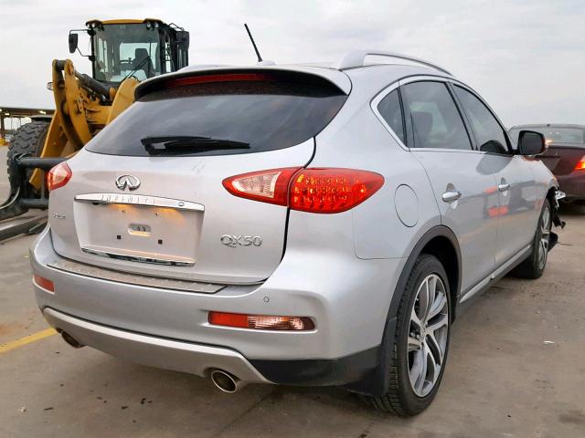 JN1BJ0RP9HM382736 - 2017 INFINITI QX50 GRAY photo 4