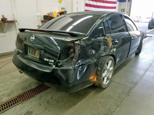 1N4BL11D63C154602 - 2003 NISSAN ALTIMA SE BLACK photo 4