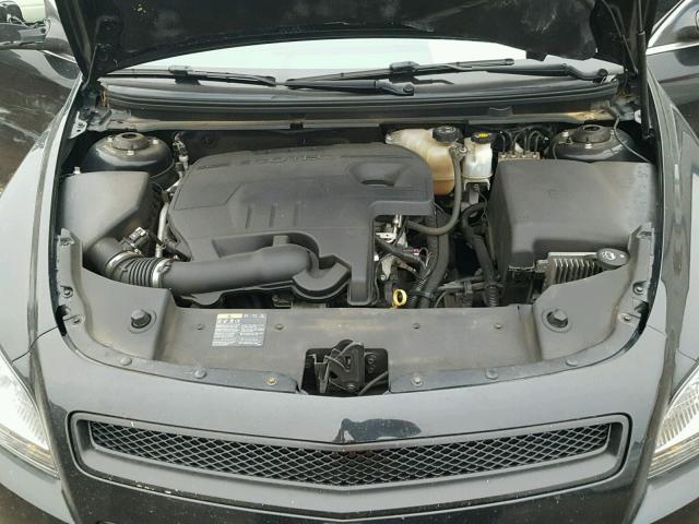 1G1ZE5EB5AF265603 - 2010 CHEVROLET MALIBU LTZ შავი ფოტო 7