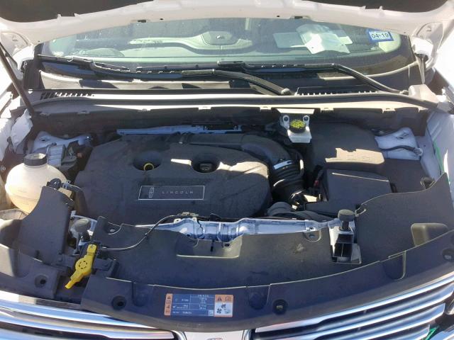 5LMCJ3C98HUL44601 - 2017 LINCOLN MKC RESERV BEIGE photo 7