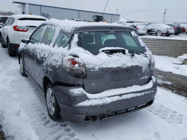 2T1KR32E96C622281 - 2006 TOYOTA COROLLA MA SILVER photo 3