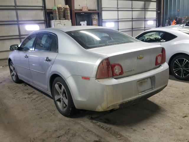 1G1ZC5E0XCF331988 - 2012 CHEVROLET MALIBU 1LT 银色 照片 3