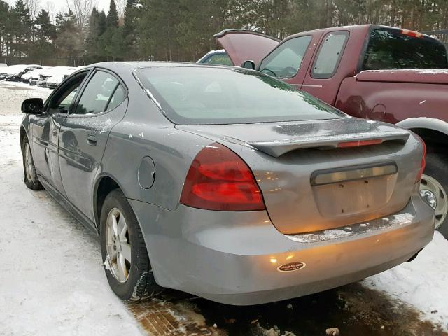 2G2WP552571199465 - 2007 PONTIAC GRAND PRIX GRAY photo 3