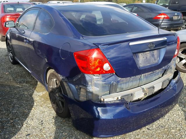 JTKDE177850021108 - 2005 TOYOTA SCION TC 蓝色 照片 3