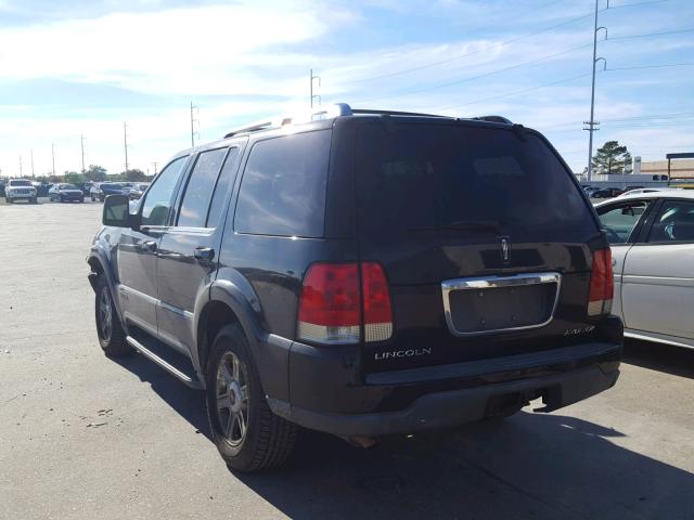5LMEU68H25ZJ25245 - 2005 LINCOLN AVIATOR 黑色 照片 3