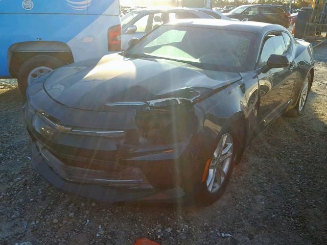 1G1FA1RX8H0168616 - 2017 CHEVROLET CAMARO LS BLACK photo 2