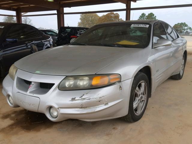 1G2HY54K524117142 - 2002 PONTIAC BONNEVILLE SILVER photo 2