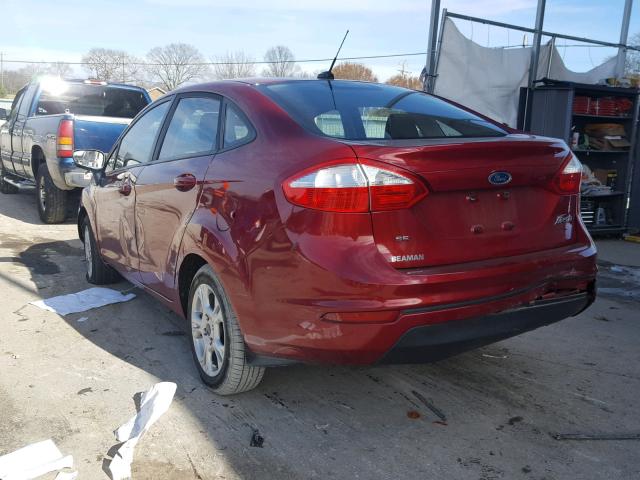 3FADP4BJ4GM178470 - 2016 FORD FIESTA SE RED photo 3