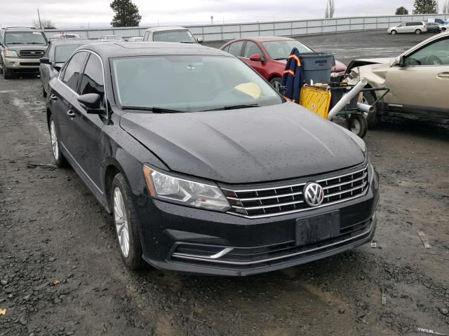 1VWBT7A34GC059737 - 2016 VOLKSWAGEN PASSAT SE BLACK photo 1