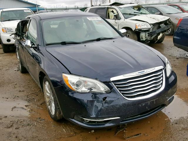 1C3CCBCG6CN116873 - 2012 CHRYSLER 200 LIMITE BLACK photo 1