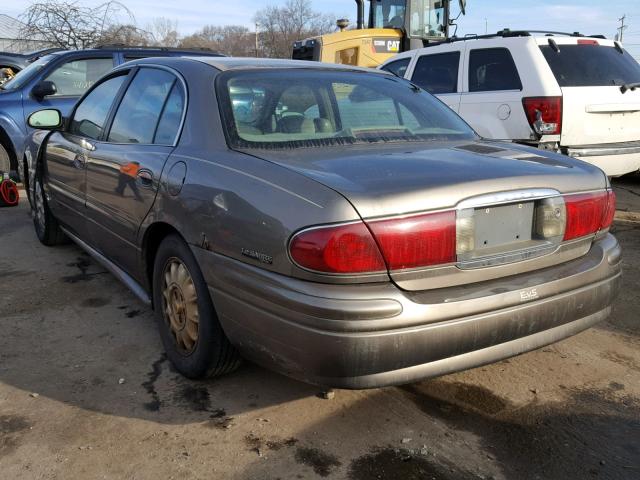 1G4HP54K61U130104 - 2001 BUICK LESABRE CU TAN photo 3