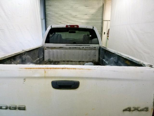 1D7HA16N13J614777 - 2003 DODGE RAM 1500 S WHITE photo 6